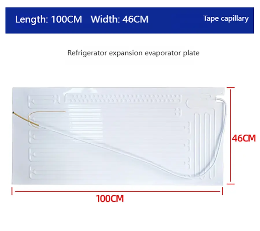 How Refrigerator Spare Parts Aluminum Roll bond evaporator Solves Cooling Problems